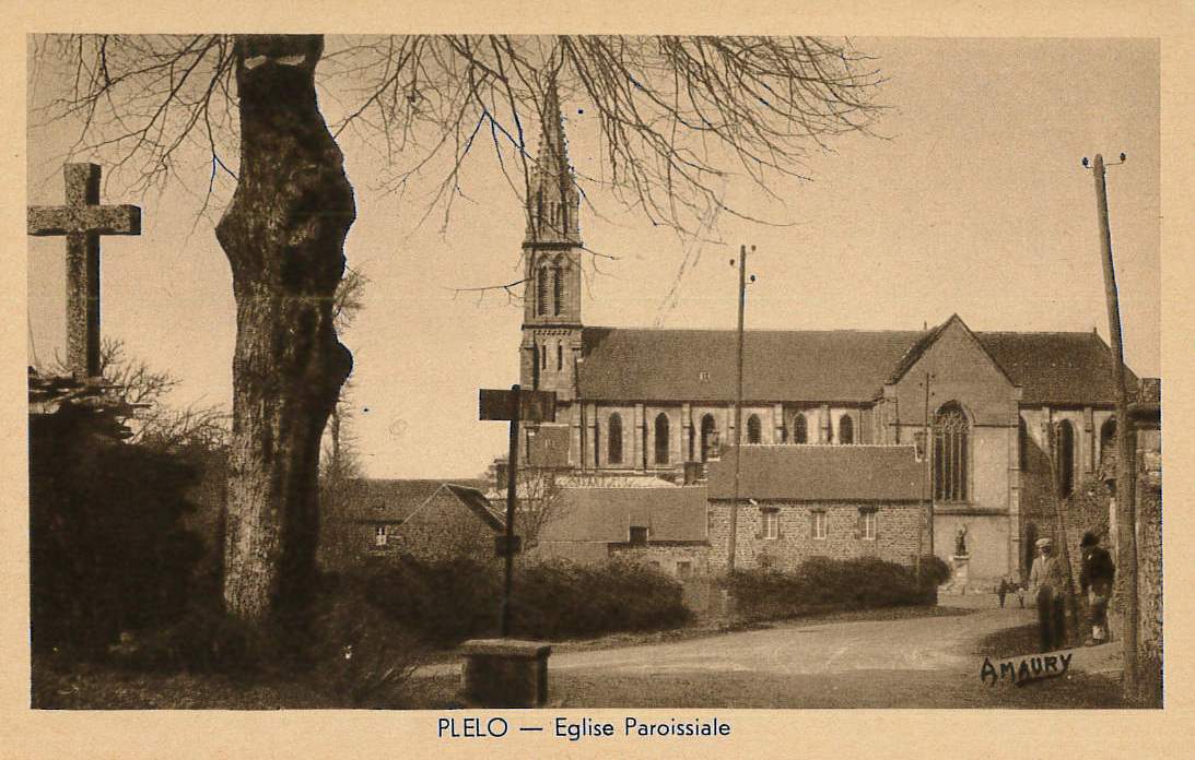 Ancienne photo réprésentant l'église